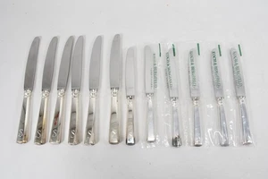 Q40B02- 12x Silber 800 Koch & Bergfeld Messer Tafel Dessert Spaten Gravur S - Picture 1 of 12