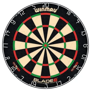 Darts Blade 6 Professional Bristle Dartboard with Official Tournament - Bild 1 von 24
