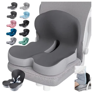 Memory Foam L-Shaped Integrated Seat Cushions for Car Truck Driver Ergonomic ... - Bild 1 von 8