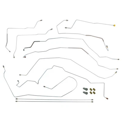 Brake Line Kit Complete With ABS Lines Side Of ABS 1999-05 Grand Am OE 7pc - Image 1 of 4