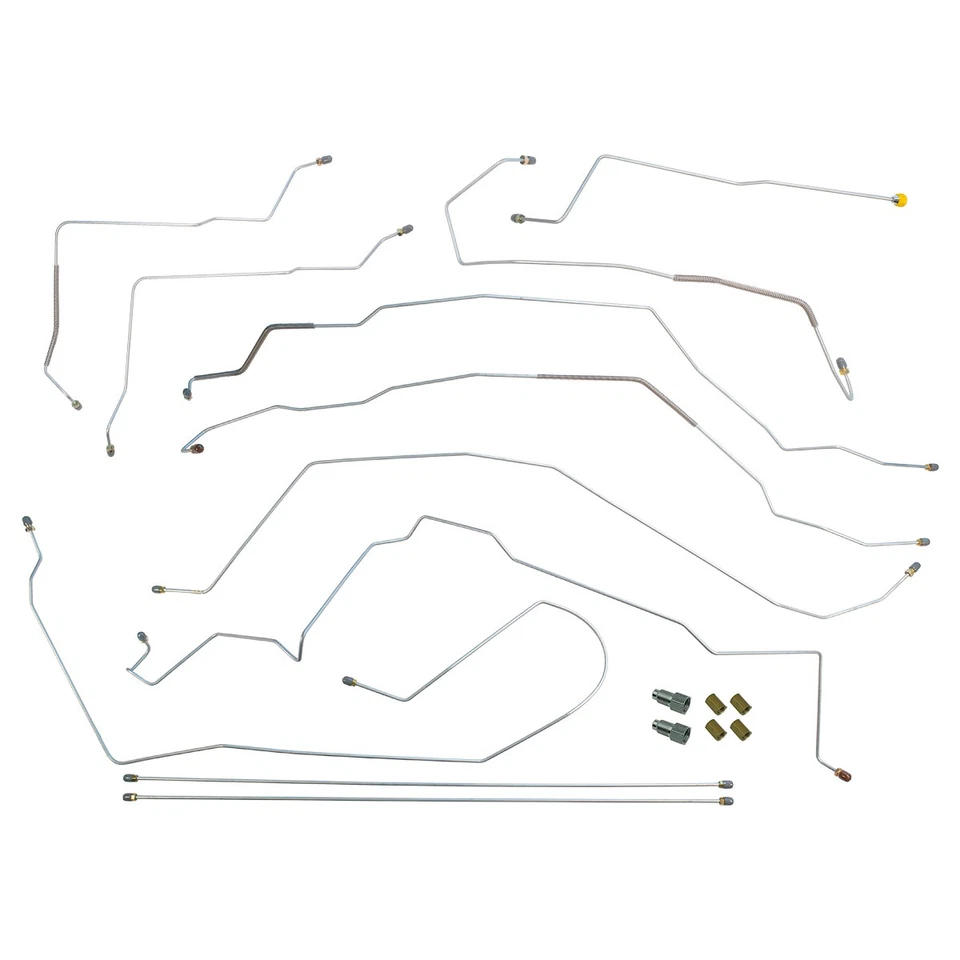 Brake Line Kit Complete With ABS Lines Side Of ABS 1999-05 Grand Am OE 7pc - Image 1 of 4