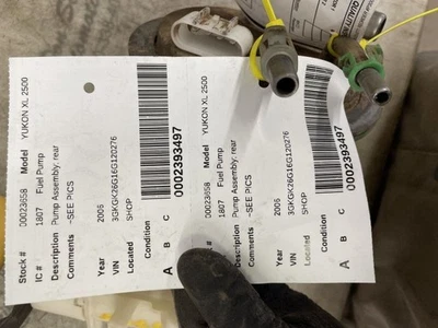 Fuel Pump Assembly Rear Fits 04-06 AVALANCHE 2500 434302 - Image 1 of 4