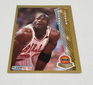 Michael Jordan 1992 Chicago BULLS Guard Fleer #246 NBA Basketball Card - Picture 1 of 2