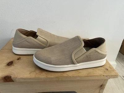 Zapato sin cordones Olukai KI'IHELE'ILI Wms 9w beige excelente estado (usado dos veces) Foto 1 de 4