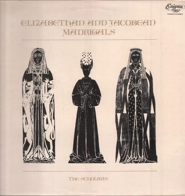 VAR1017 Scholars Élizabethains Et Jacobiens Madrigaux LP Vinyle UK Enigma 1976 - Photo 1/4