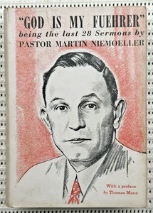World War II Last Sermons Of German Pastor Martin Niemoeller Hardcover DJ 294pg - Picture 1 of 6