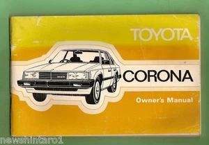 TOYOTA CORONA 1984  CAR GLOVEBOX  MANUAL  - Bild 1 von 1