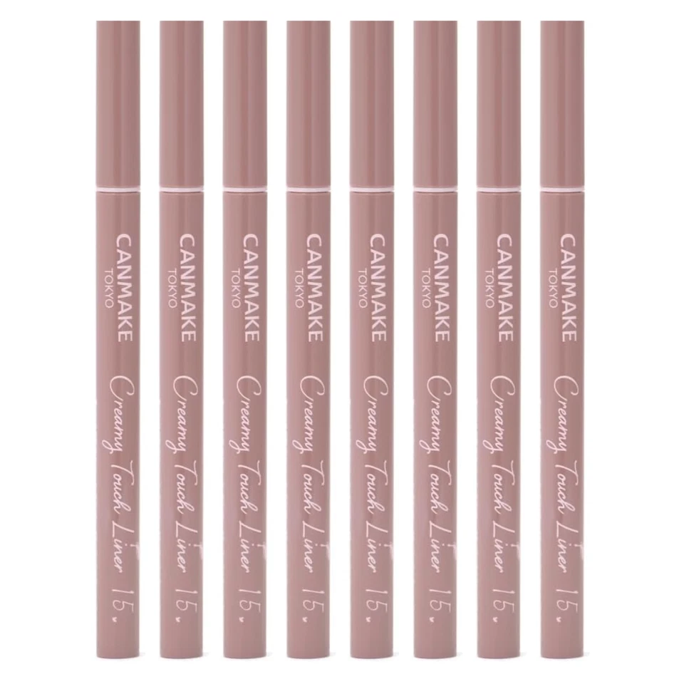 CANMAKE TOKYO Eyeliner Creamy Touch Liner 15 Cappuccino Pink Sets NEW - Image 1 of 4
