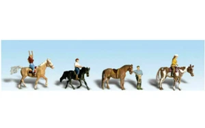 Woodland Scenics A1889 HO Horseback Riders Detail Package 1/87 HO Scale - Picture 1 of 1