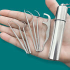 Stainless Steel Toothpicks Pocket Set Reusable Metal Toothpicks Portable Tool