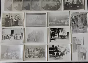 Lot 18 Vintage Old Timey Photos William Lloyd Riley, Boone County Indiana (SCT) - Bild 1 von 16