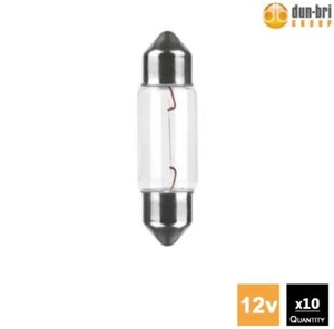DBG 261 12V 5W SV7-8 8x26mm Girlande Glühbirne (10er Pack) weiß Halogen - Bild 1 von 1