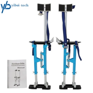 18''-30'' Lightweight Aluminum Drywall Stilts Blue For Putting Up Drywall new - Picture 1 of 10