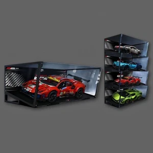 Metal Acrylic Display Case for LEGO 42125 Ferrari 488 GTE each one - Picture 1 of 10
