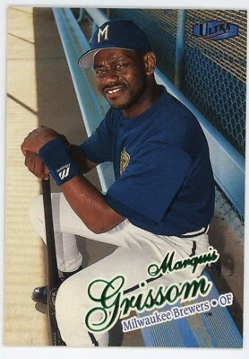 1998 Ultra Marquis Grissom Card #345 BASEBALL - Image 1 of 2