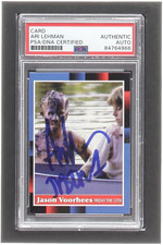 Ari Lehman Signed "Friday the 13th" Card Inscribed "Jason 1" (PSA) Jason Voorhee