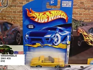 Hot Wheels #35 2002 1 y 2 coches encaje Montezooma Yello 🙂 2001 AM CA - Imagen 1 de 3