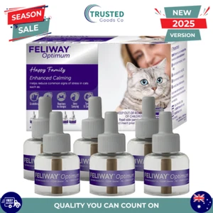 FELIWAY Optimum, Enhanced - Calming Cats Pheromone, 30-Day Refill – 6 Pack - Picture 1 of 5