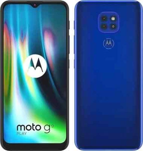 Motorola Moto G9 Play 6.5" 4G DS 64GB/4GB RAM LTE Unlock Android Smartphone-Blue - Picture 1 of 6