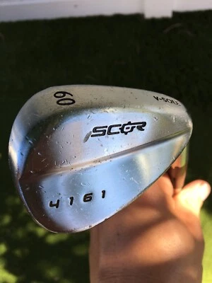 Scor 60 degree lob wedge v sole 4161 tru form forged w/ kbs steel tour 90 stiff  - Image 1 of 4