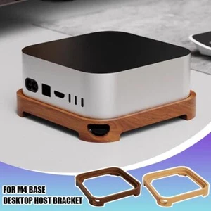Wood Base For Applemacminim4 Anti Slip Bracket cooling J4 base DIY H6F1 K1W8 - Photo 1/15