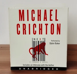 NEXT by MICHAEL CRICHTON Audio CD Unabridged 11 CDs SciFi Science Fiction - Picture 1 of 8