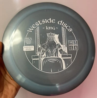 Westside Disc Old Run TP King Distance Driver Latitude 64 Dynamic Golf VIP Light - Image 1 of 2