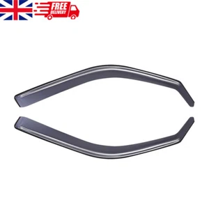 OEM Genuine VW T5 T6 VAN Transporter Multivan 2003-Onwards 2-pc Wind Deflectors - Picture 1 of 18