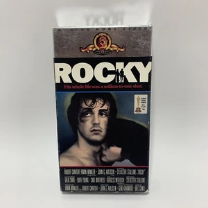 Rocky Sylvester Stallone MGM/UA M200249 HIFI RARE SILVER CASE 1988 VHS - Bild 1 von 5