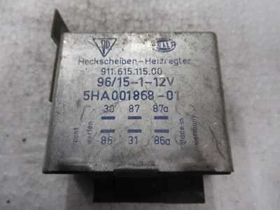 Porsche 911 / 964 Arrière Relais De Dégivrage HELLA 911 615 115 00 - Photo 1/4