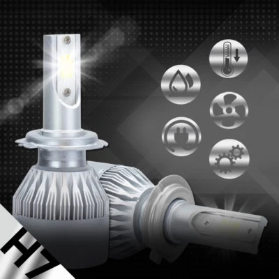 XENTEC LED HID Headlight kit H7 White for Jaguar Vanden Plas 1998-2008 - Image 1 of 4