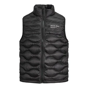 Jack & Jones Mens Noah Quilted Water Resistant Bodywarmer Collar Regular Fit - Picture 1 of 8