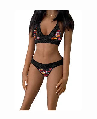 Lencería Kansas City Chiefs Tie-Top, Tanga o Tanga Panty - Talla XS - Grande Foto 1 de 4