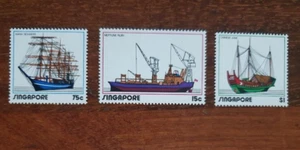 Singapur 1972 envío completo 3V Mnh - Imagen 1 de 3