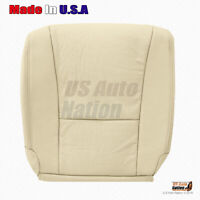 Driver Bottom Tan Perforated Leather Cover 2015-2019 Chevy Silverado 3500 3500HD