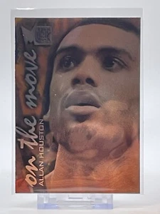 Carta Basket Fleer Metal 96-97 1996 #113 Allan Houston New York Knicks - Foto 1 di 2