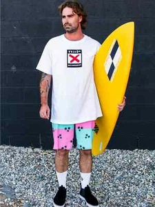 Volcom x Schroff Logo T-Shirt (weiß) - Bild 1 von 4