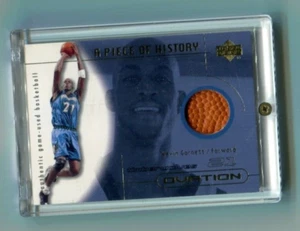 2000/01 Upper Deck Ovation Game Used Basketball Kevin Garnett - Timberwolves - Picture 1 of 2