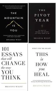 4 Books Set: Mountain Is You, 101 Essays, This is How You Heal English - Picture 1 of 1