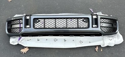 Parachoques delantero gris selenita 2019-24 OEM Mercedes Benz Clase G G63 AMG G550 W463A Foto 1 de 4