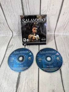 Salammbo: Battle for Carthage (2003 2 discos PC juego Druillet) con manual - Imagen 1 de 7