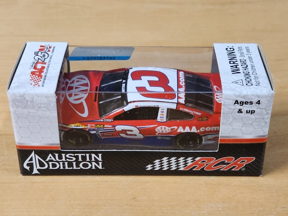 2017 #3 Austin Dillon AAA 1/64 Action NASCAR Diecast ARC - Image 1 of 1