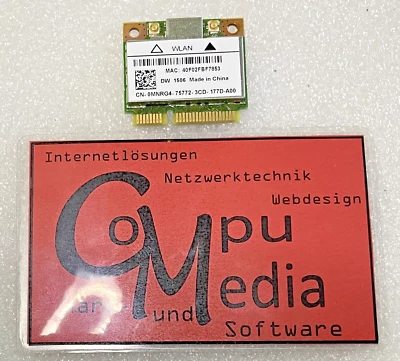 Dell Latitude E7240 WiFi 802.11 b/g/n WLAN Mini-PCI Express Card 0MNRG4 - Bild 1 von 2