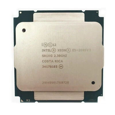 Intel Xeon Processor E5-2695V3 SR1XG 2.30GHz 14CORE 35MB LGA2011-3 CPU PROCESSOR - Image 1 of 3
