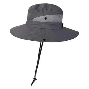 Women's Gray UV-Proof Breathable Fishing Bucket Hat - Picture 1 of 4