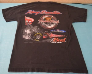 Kenny Bernstein Bud Racing Dragster Forever Red A Run To Remember Size M - Picture 1 of 12