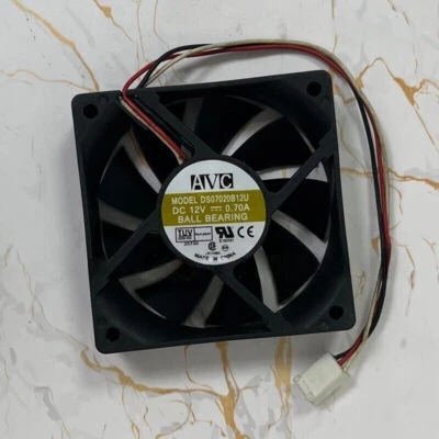 AVC DS07020B12U DC12V 0.70A 70*70*20MM 3-Wire Silent Cooling Fan - Bild 1 von 4