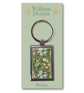 Golden Lily Metal & Resin Keyring - Picture 1 of 4