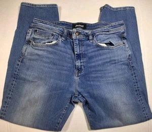 Revtown Automatic Jeans Mens 36x30 Relaxed Blue Wash Denim - Picture 1 of 14