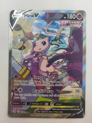 Mew V 106/100 S8: Fusion Arts Holo - Image 1 of 2